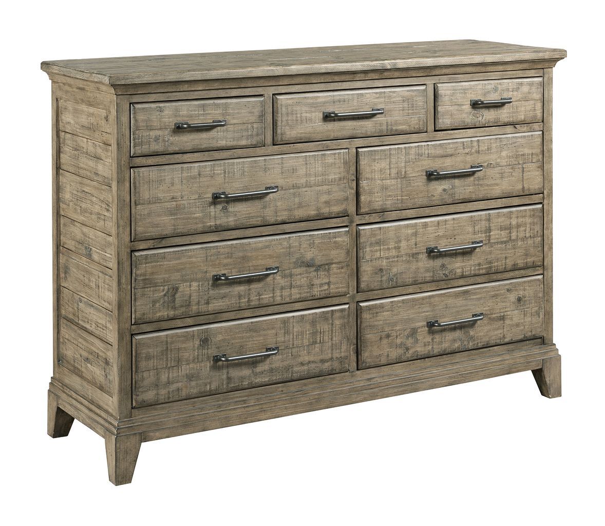 Plank Road Eastburn Wood Sleigh Bedroom Set