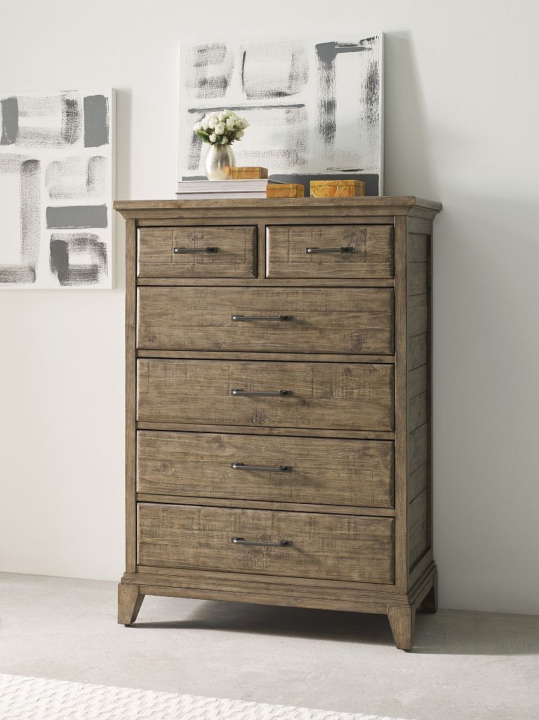 Plank Road Eastburn Wood Sleigh Bedroom Set