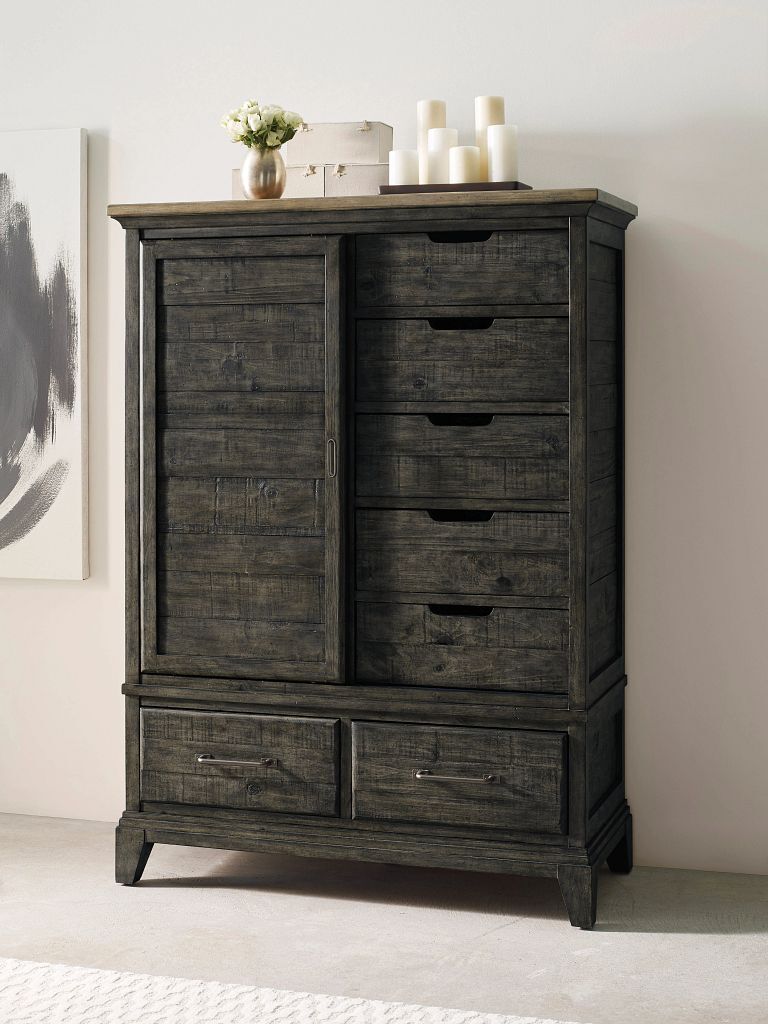 Plank Road Eastburn Wood Sleigh Bedroom Set