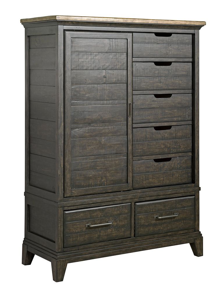Plank Road Eastburn Wood Sleigh Bedroom Set