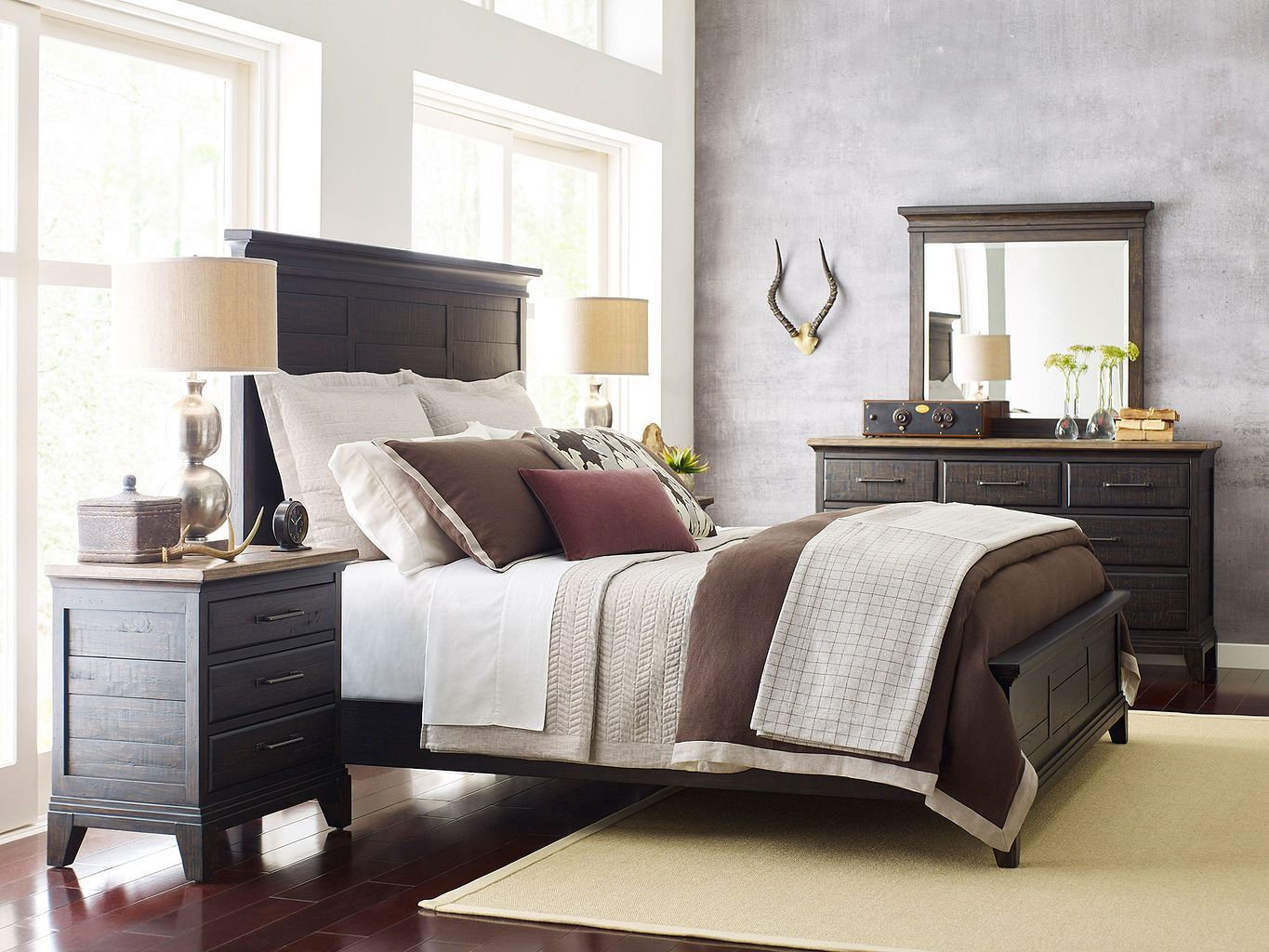 Plank Road Jessup Wood Panel Bed
