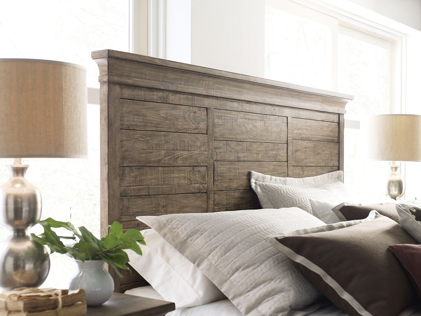 Plank Road Jessup Wood Panel Bedroom Set