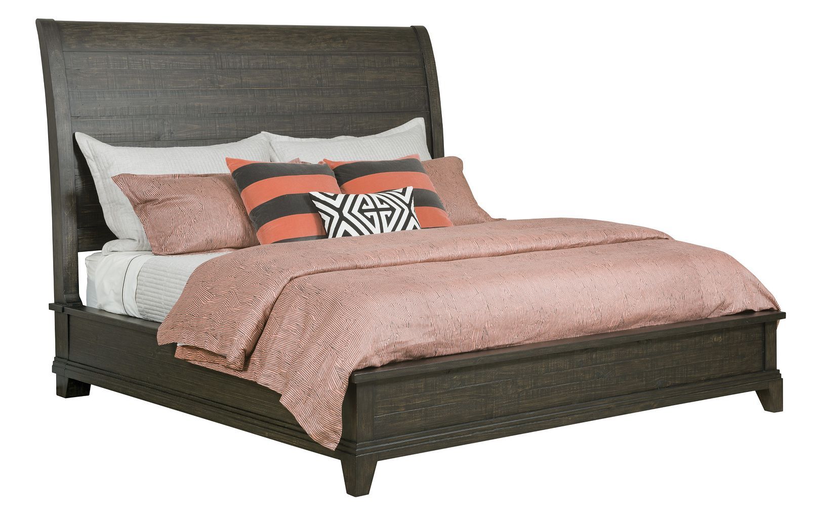 Plank Road Eastburn Wood Sleigh Bedroom Set