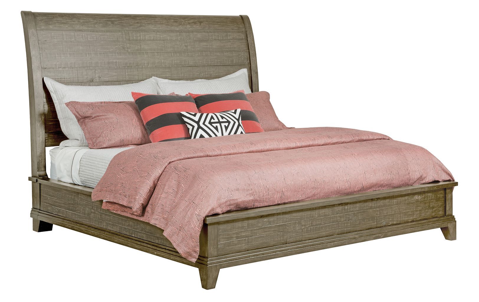Plank Road Eastburn Wood Sleigh Bedroom Set