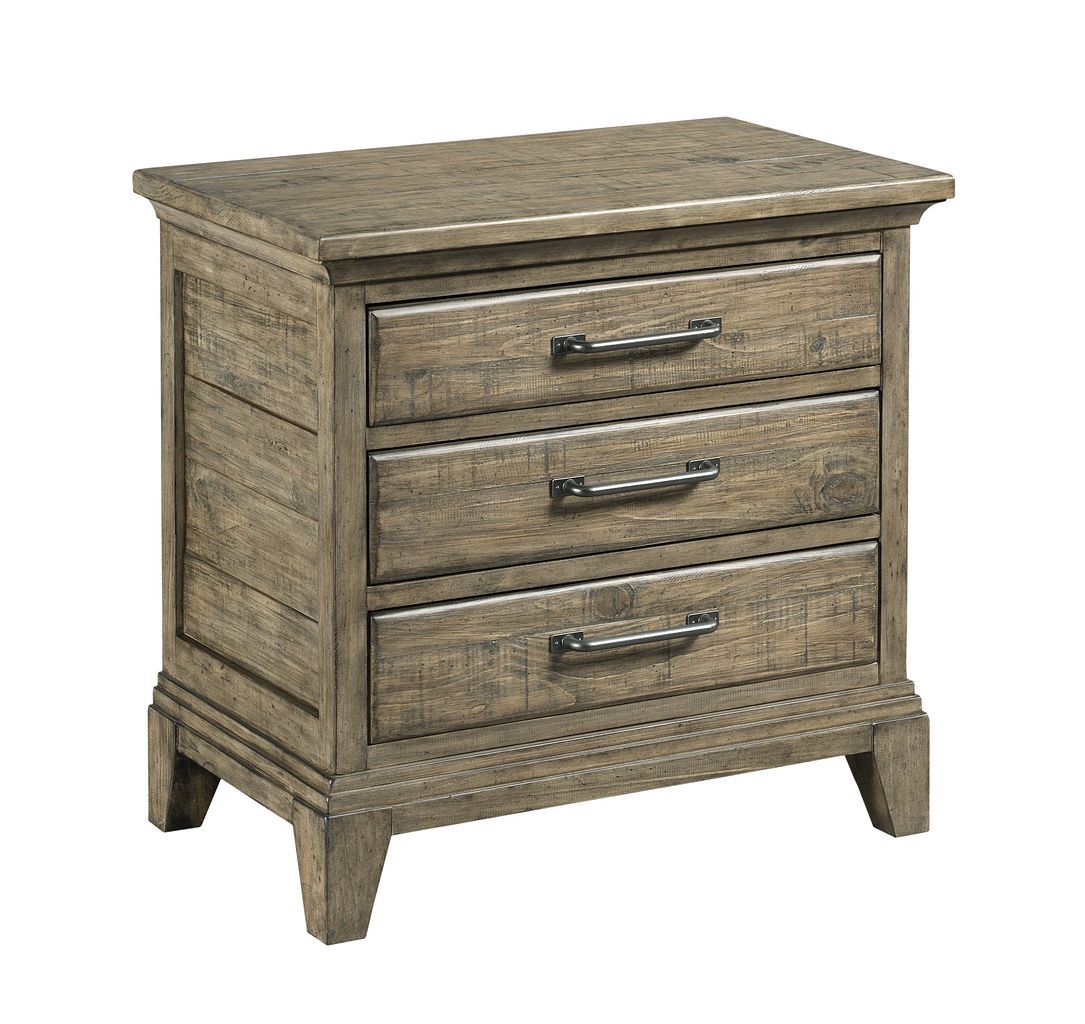 Plank Road Eastburn Wood Sleigh Bedroom Set