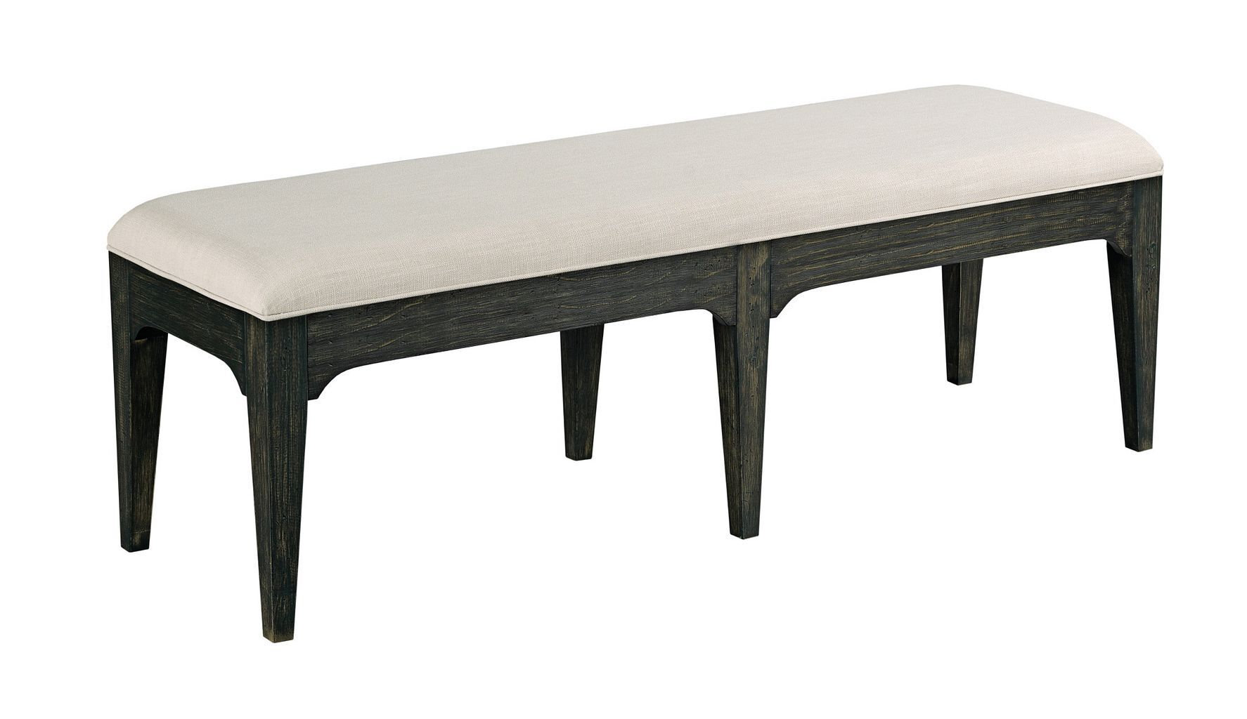 Plank Road Rankin Fabric/Wood Bench