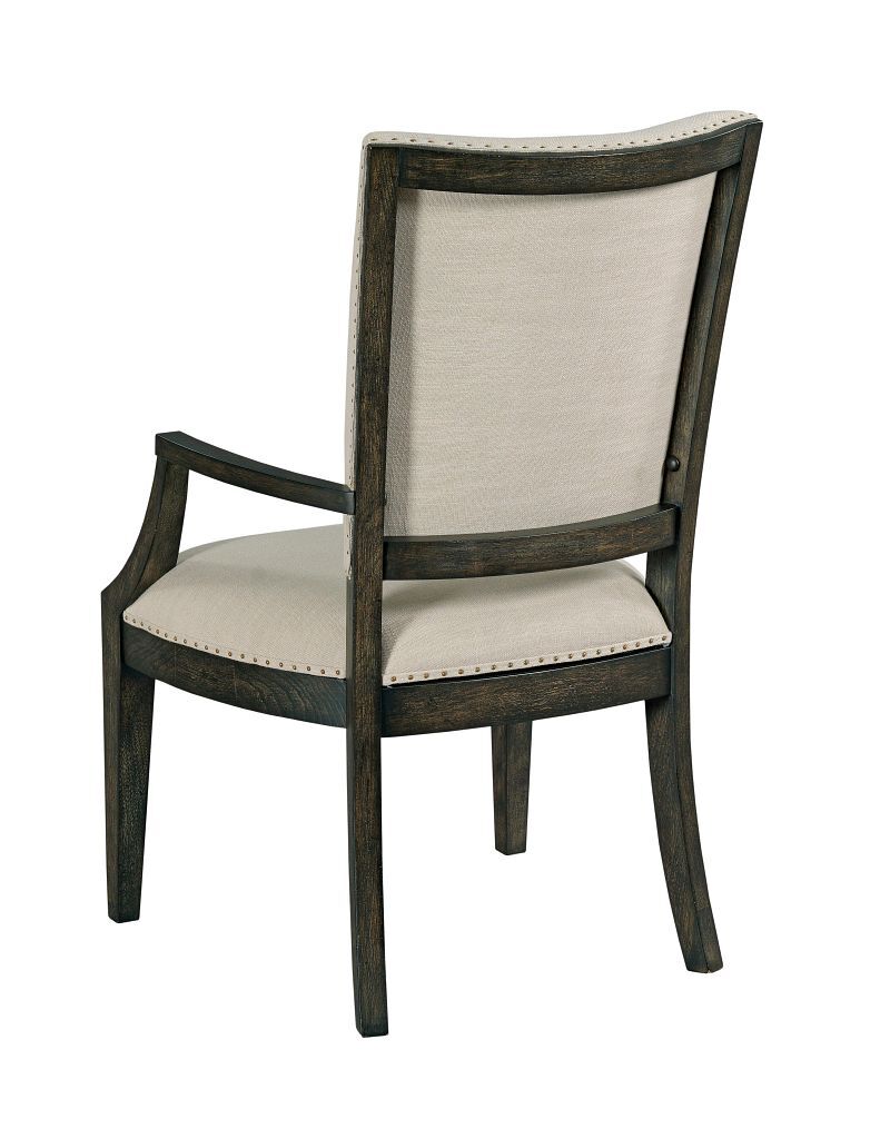 Plank Road Button Round Wood Extendable Dining Room Set