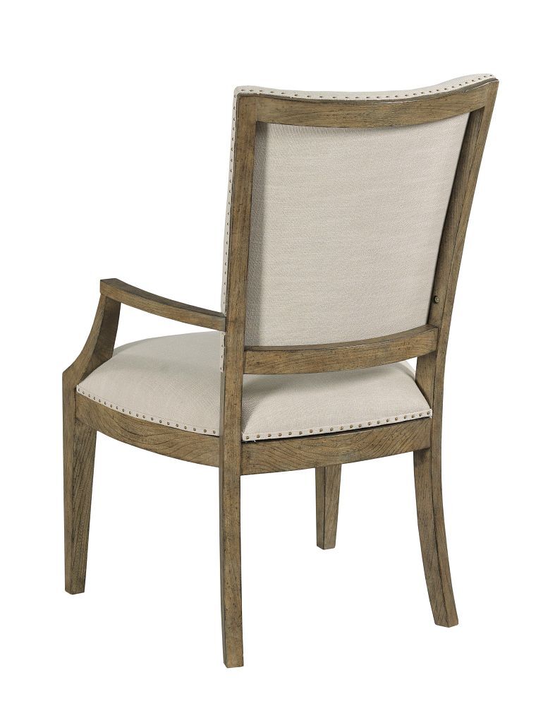 Plank Road Button Round Wood Extendable Dining Room Set