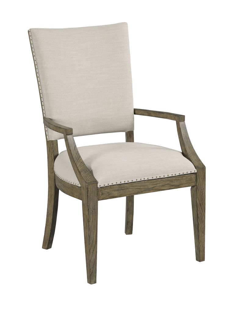 Plank Road Button Round Wood Extendable Dining Room Set