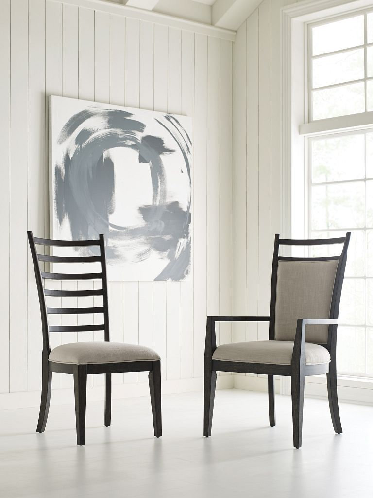 Plank Road Oakley Fabric/Wood Side Chair