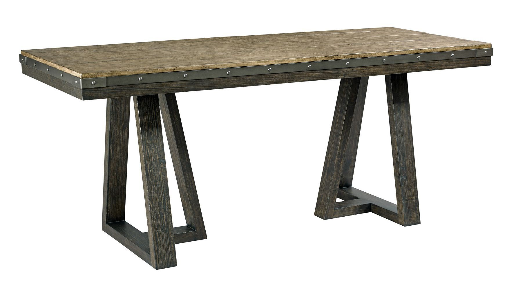 Plank Road Kimler Rectangular Wood Counter Height Dining Table