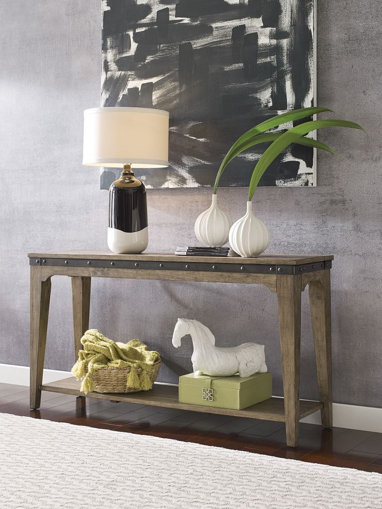 Plank Road Artisans Rectangular Wood Hall Console