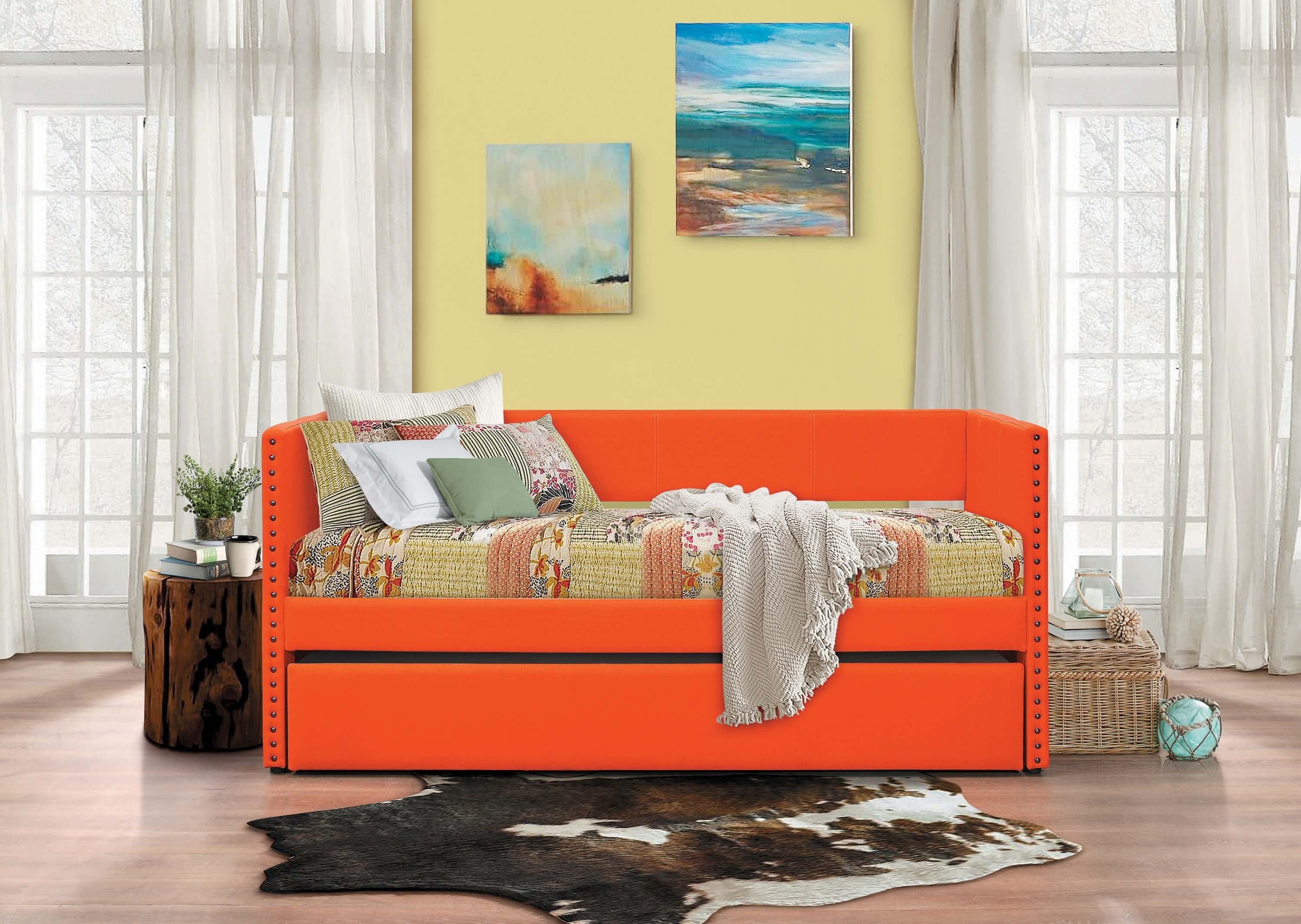 Therese Fabric Daybed by Homelegance