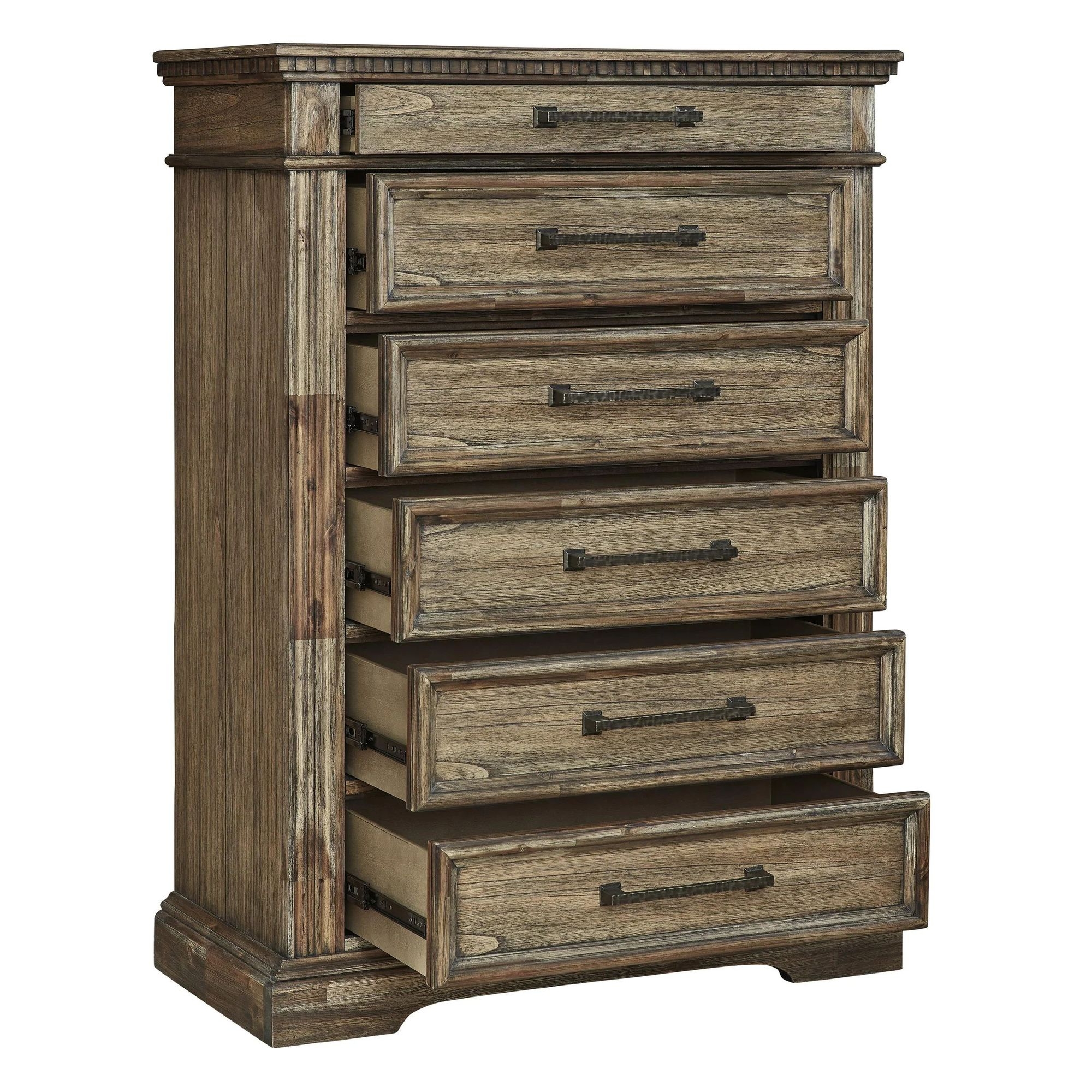 Ashley SM Markenburg 6-Drawer Wood Veneer Chest