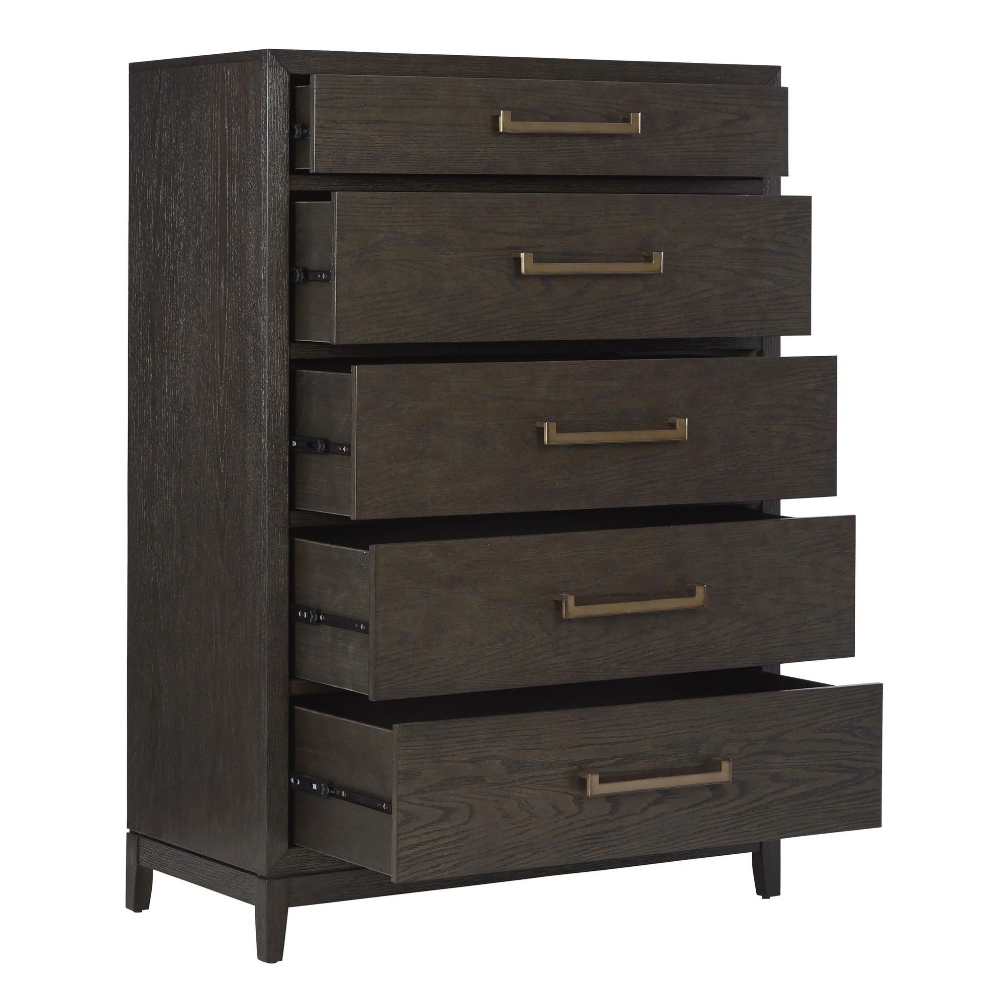 Ashley SM Burkhaus 5-Drawer Wood Veneer Chest