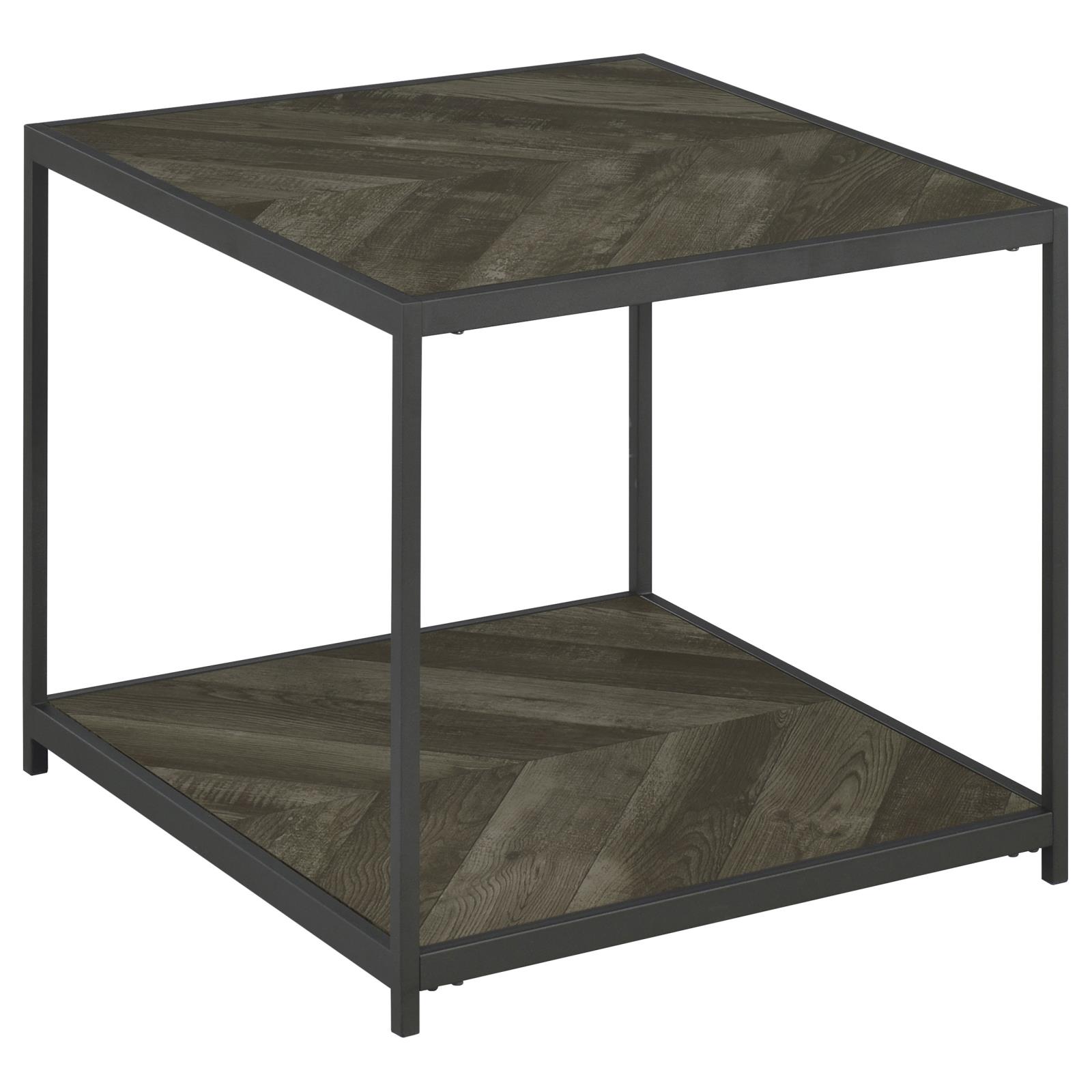Beckley Chevron End Table