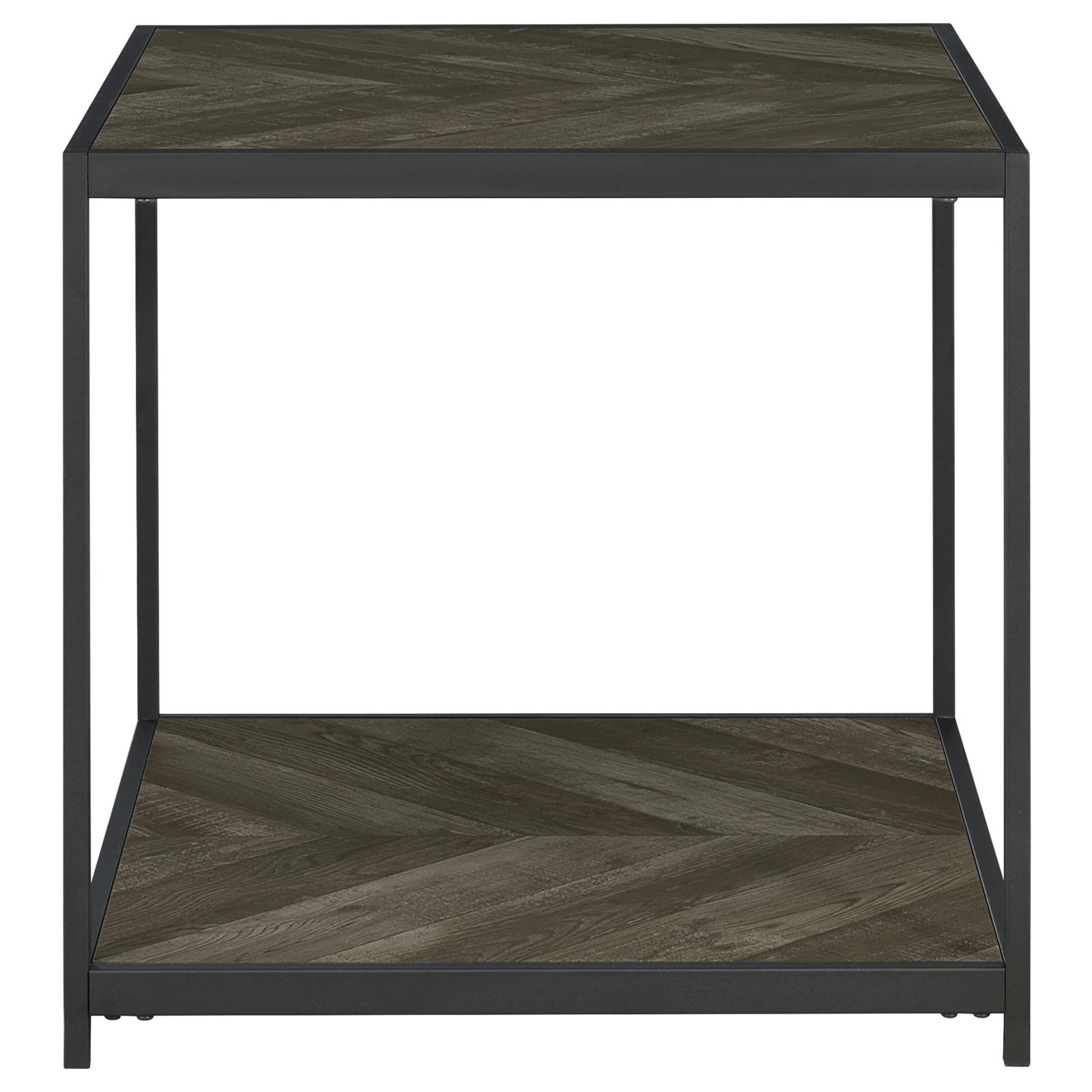 Beckley Chevron End Table