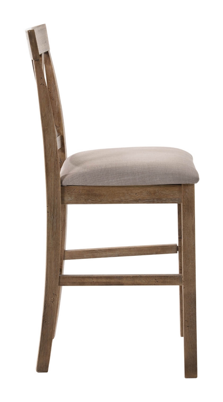Martha II Fabric/Wood Counter Chair