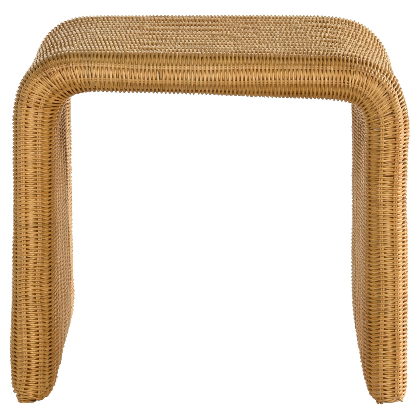 Juanita Square Rattan End Table