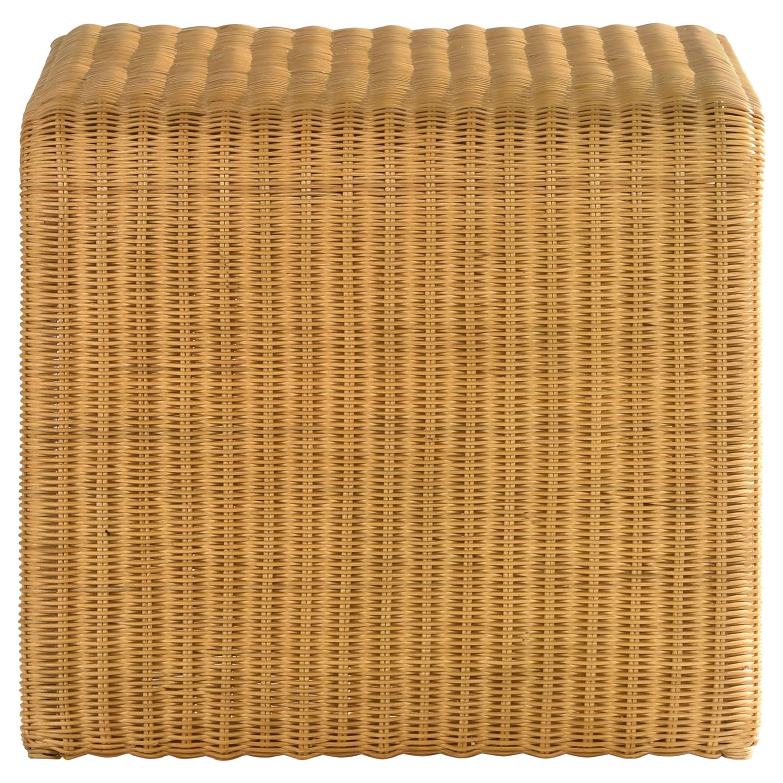 Juanita Square Rattan End Table