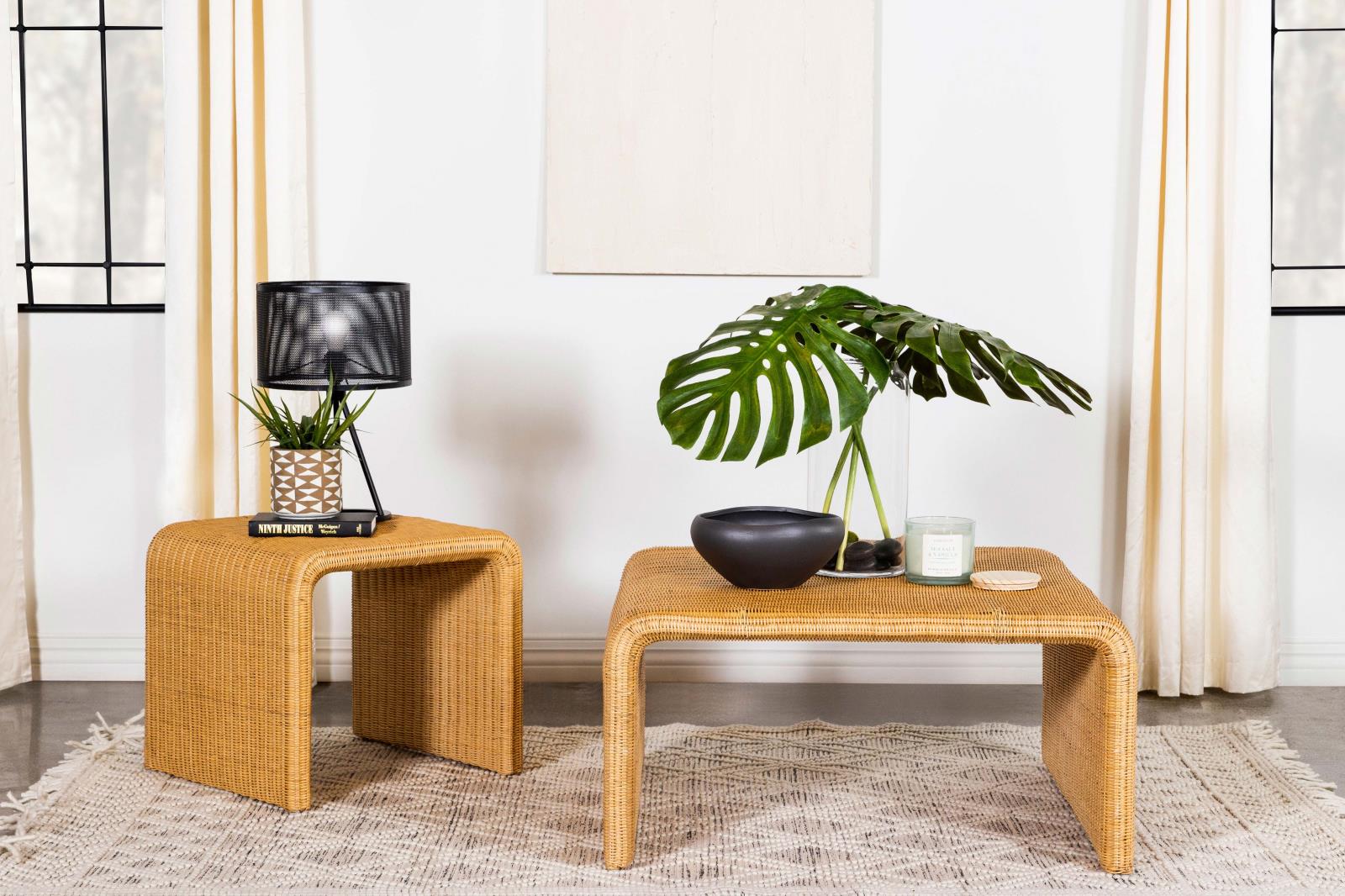 Juanita Square Rattan Coffee Table