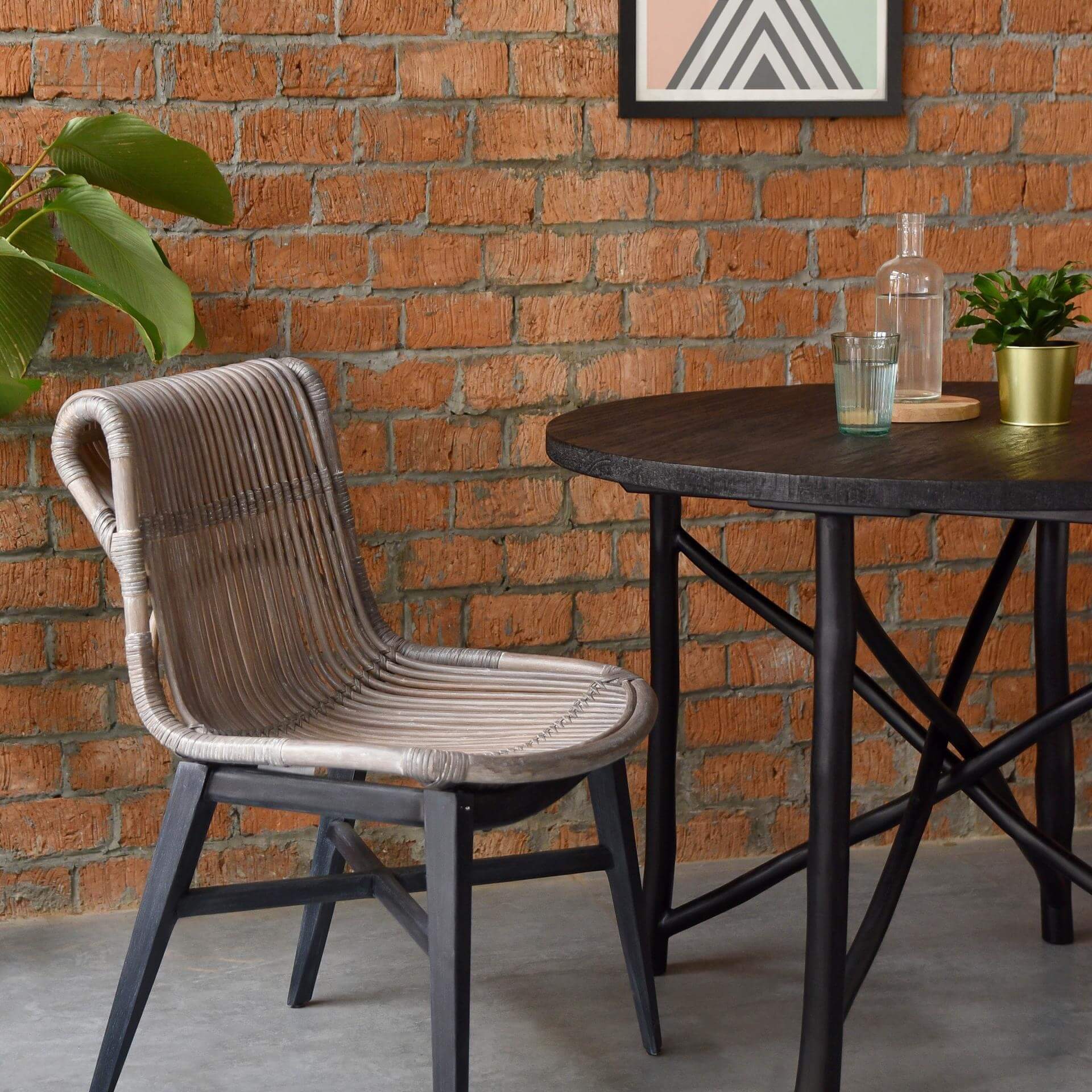 Iria Rattan Dining Chair