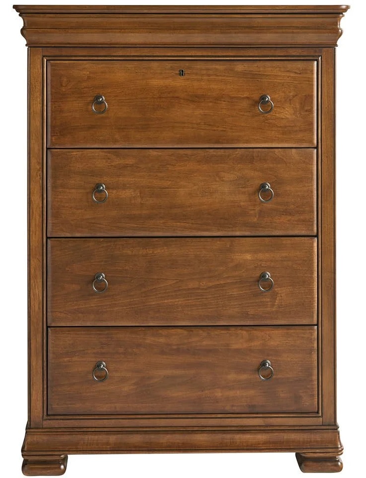 New Lou Wood Chest w/4 Drawers