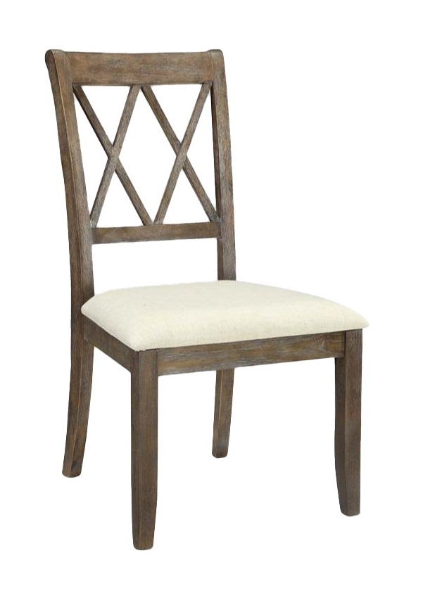 Claudia II Fabric/Wood Dining Chair