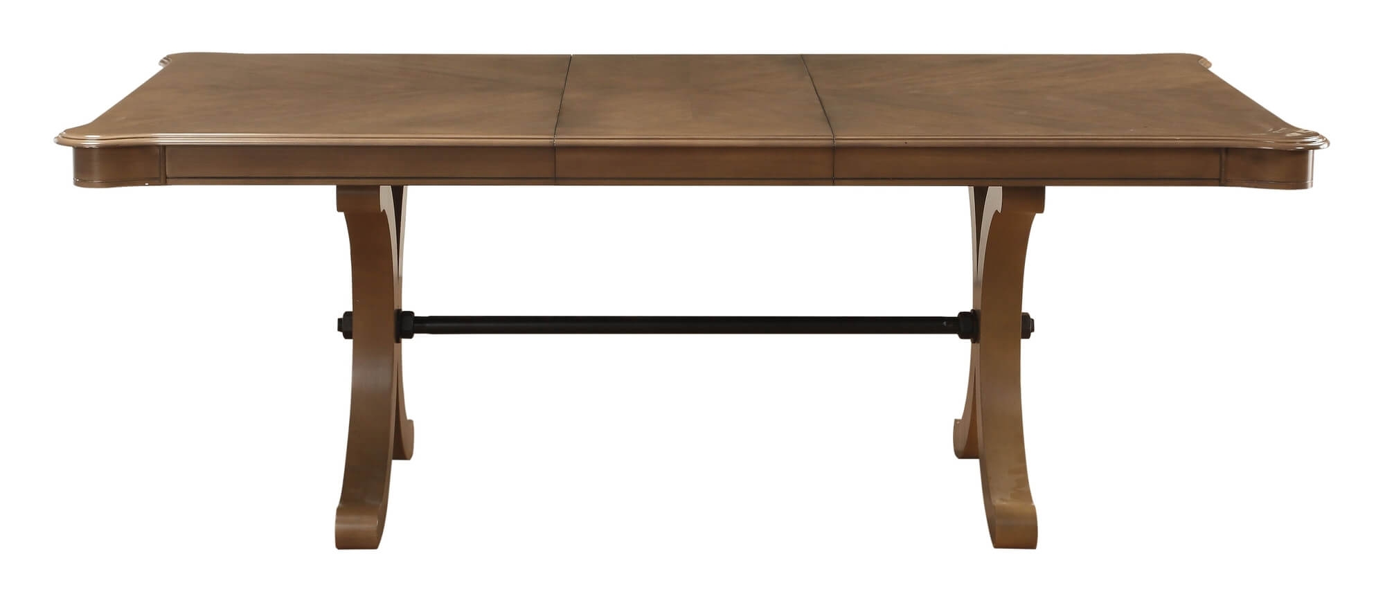Harald Wood Extendable Rectangular Dining Table