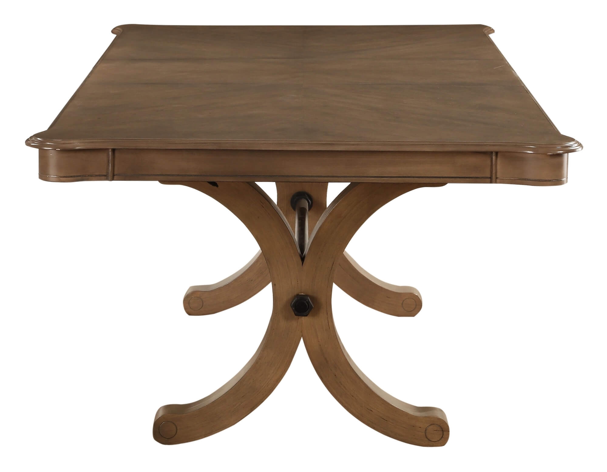 Harald Wood Extendable Rectangular Dining Table