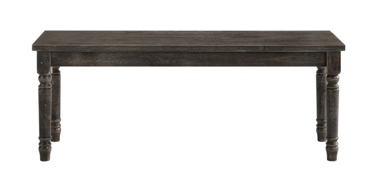 Claudia II Wood Bench
