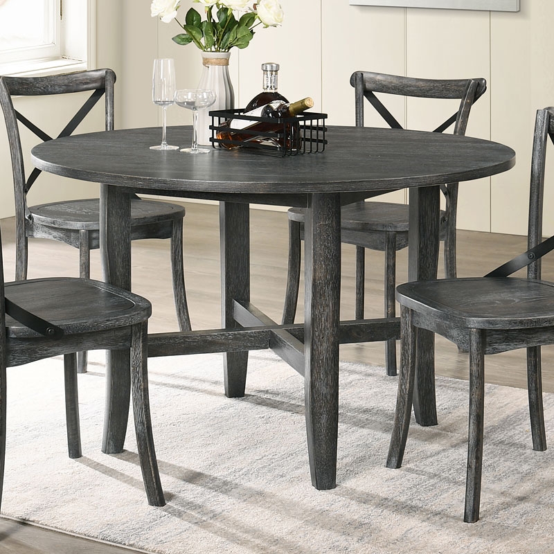 Kendric Wood Round Dining Table