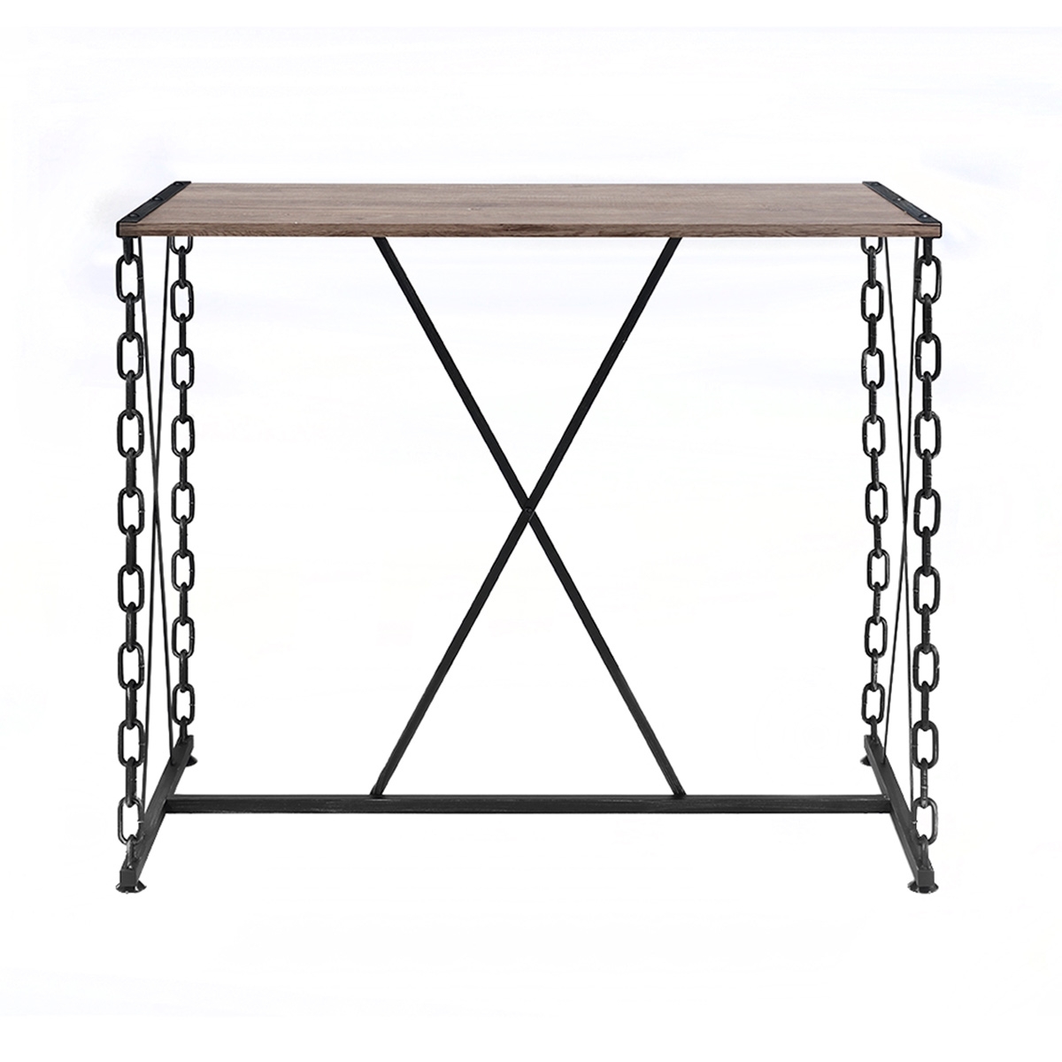 Jodie Wood/Metal Rectangular Bar Set