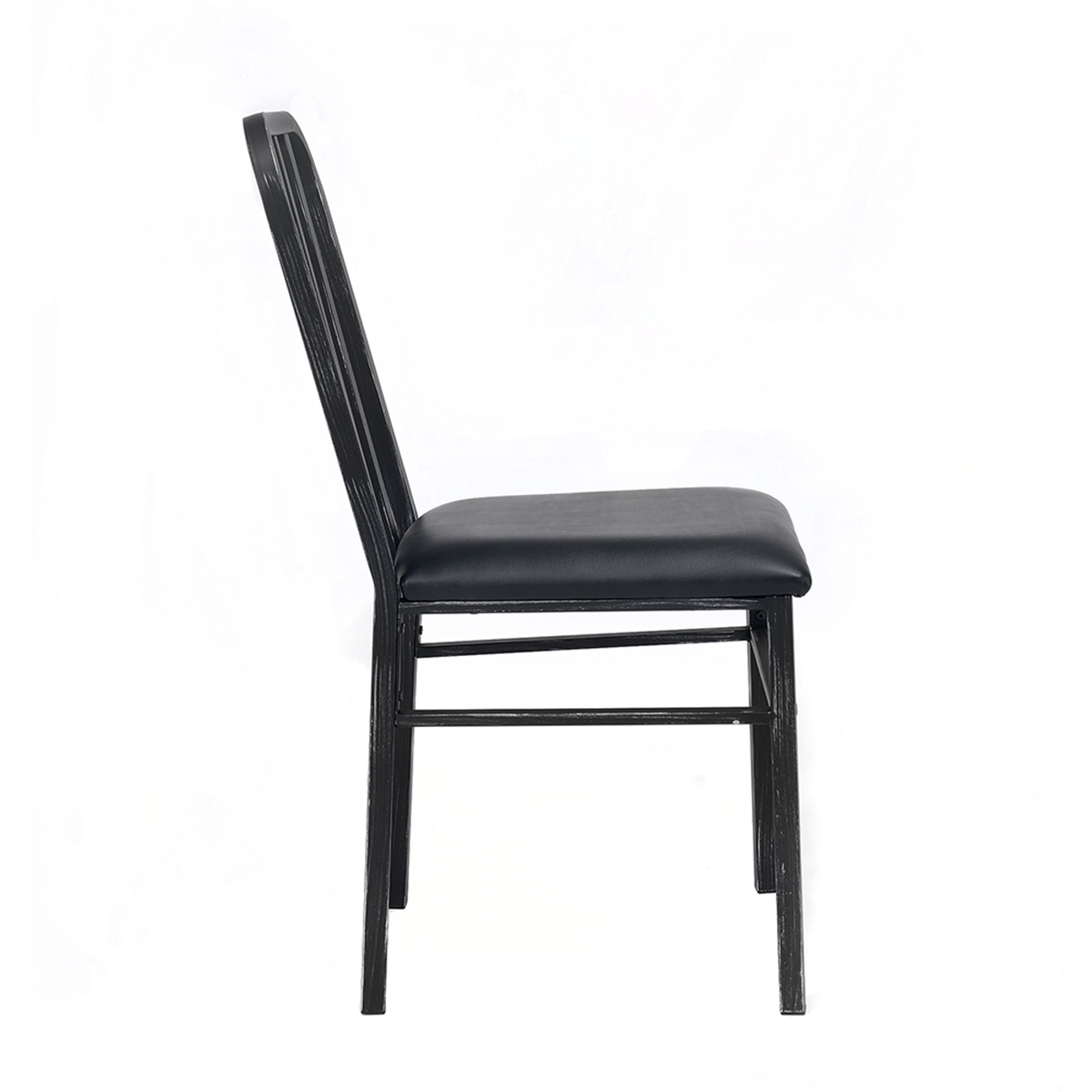 Jodie Leatherette/Metal Dining Chair
