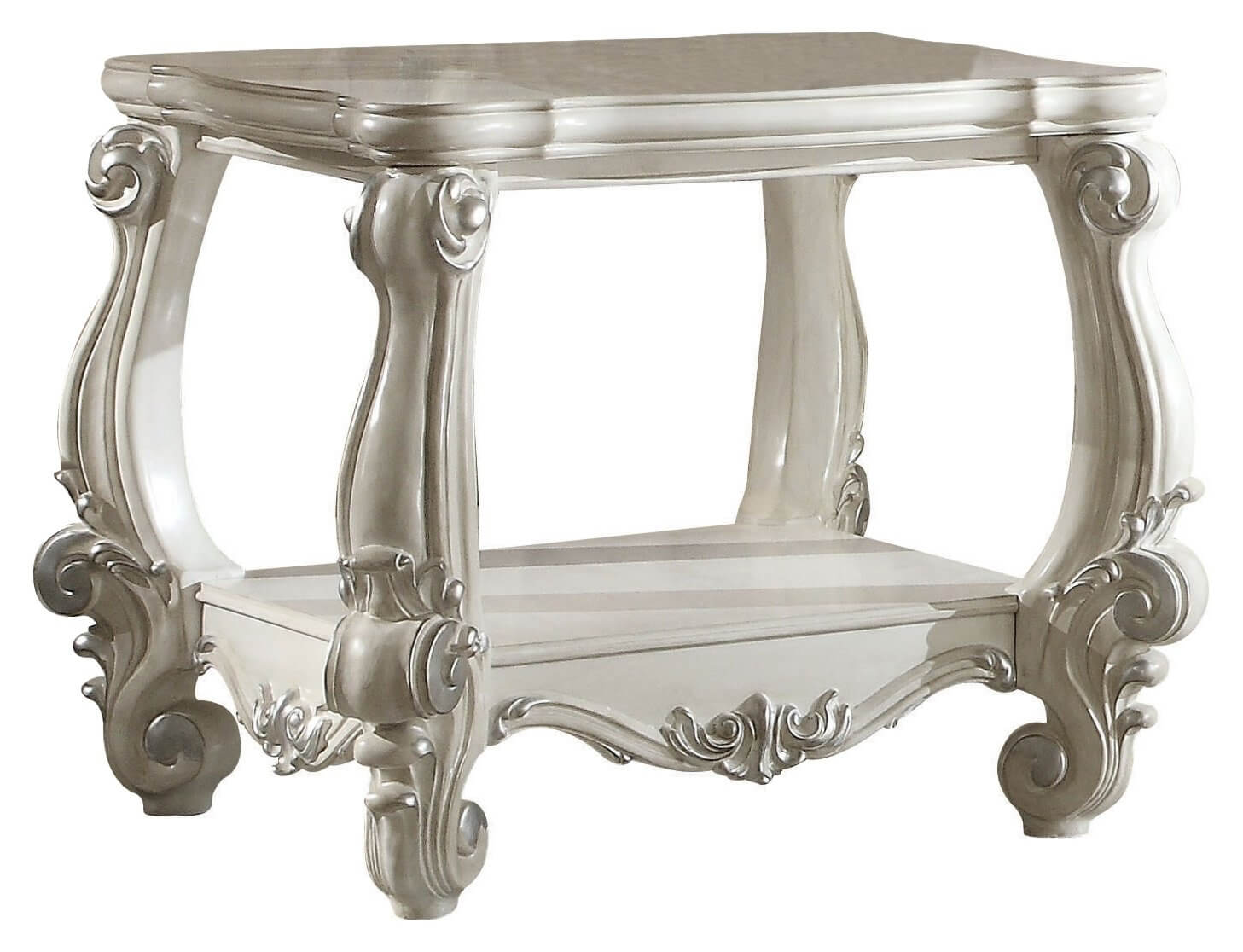 Versailles Wood Top End Table