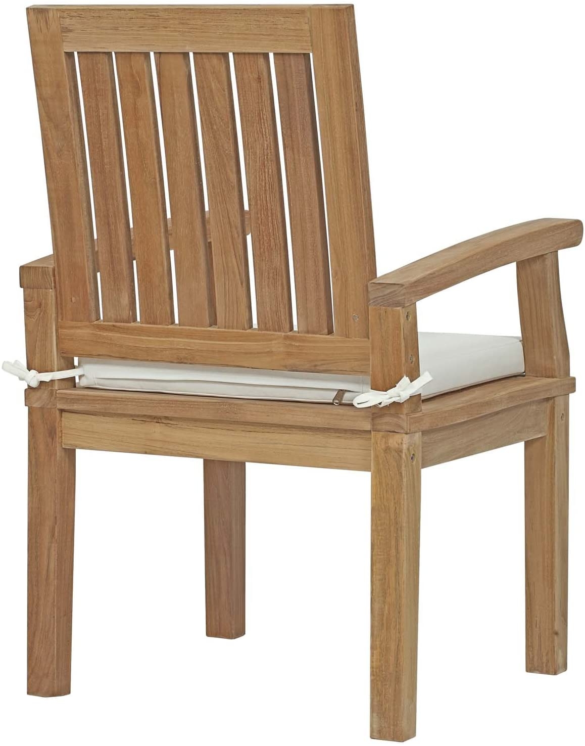 Marina Outdoor Patio Teak Dining Arm Chair