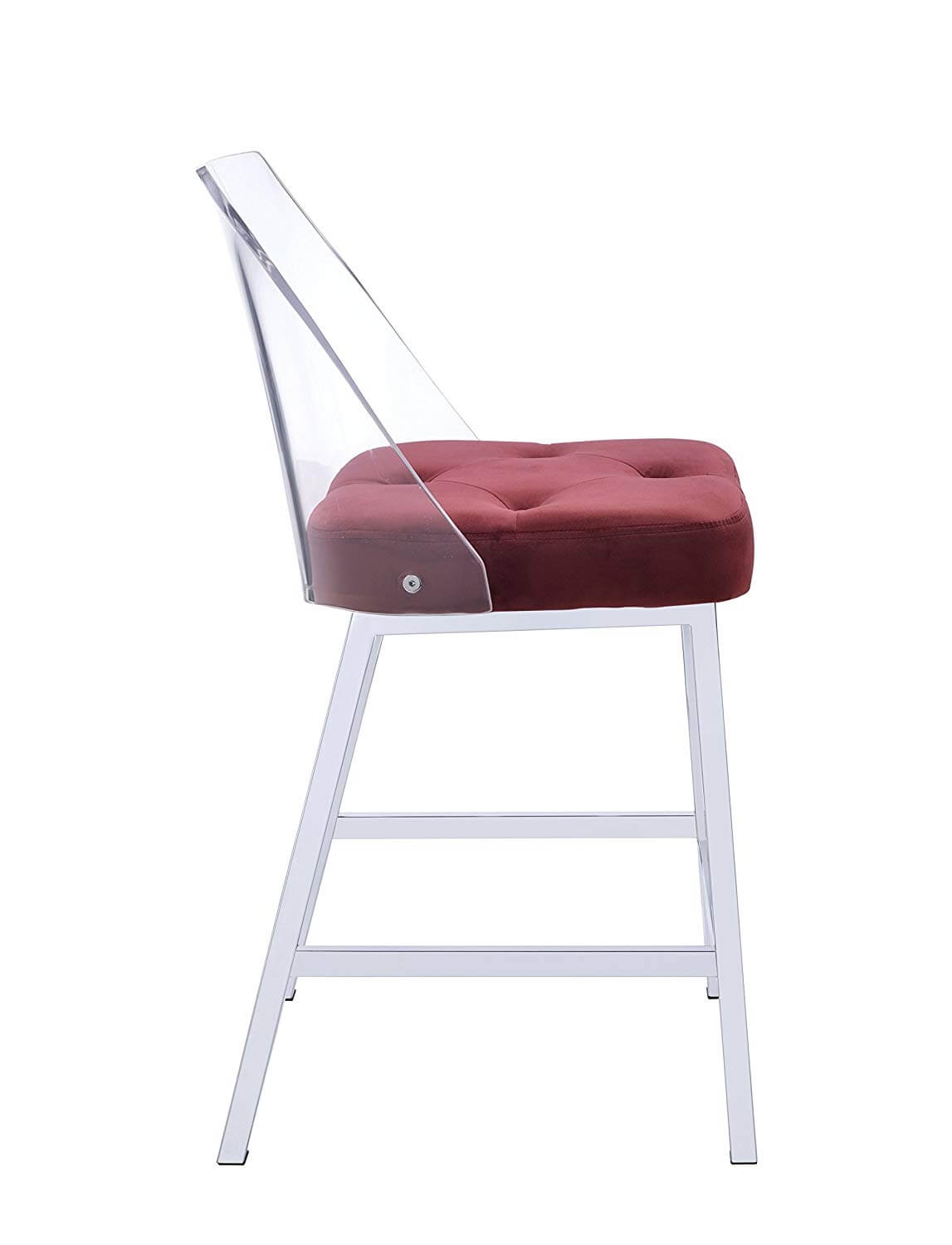 Nadie II Velvet Counter Chair by ACME