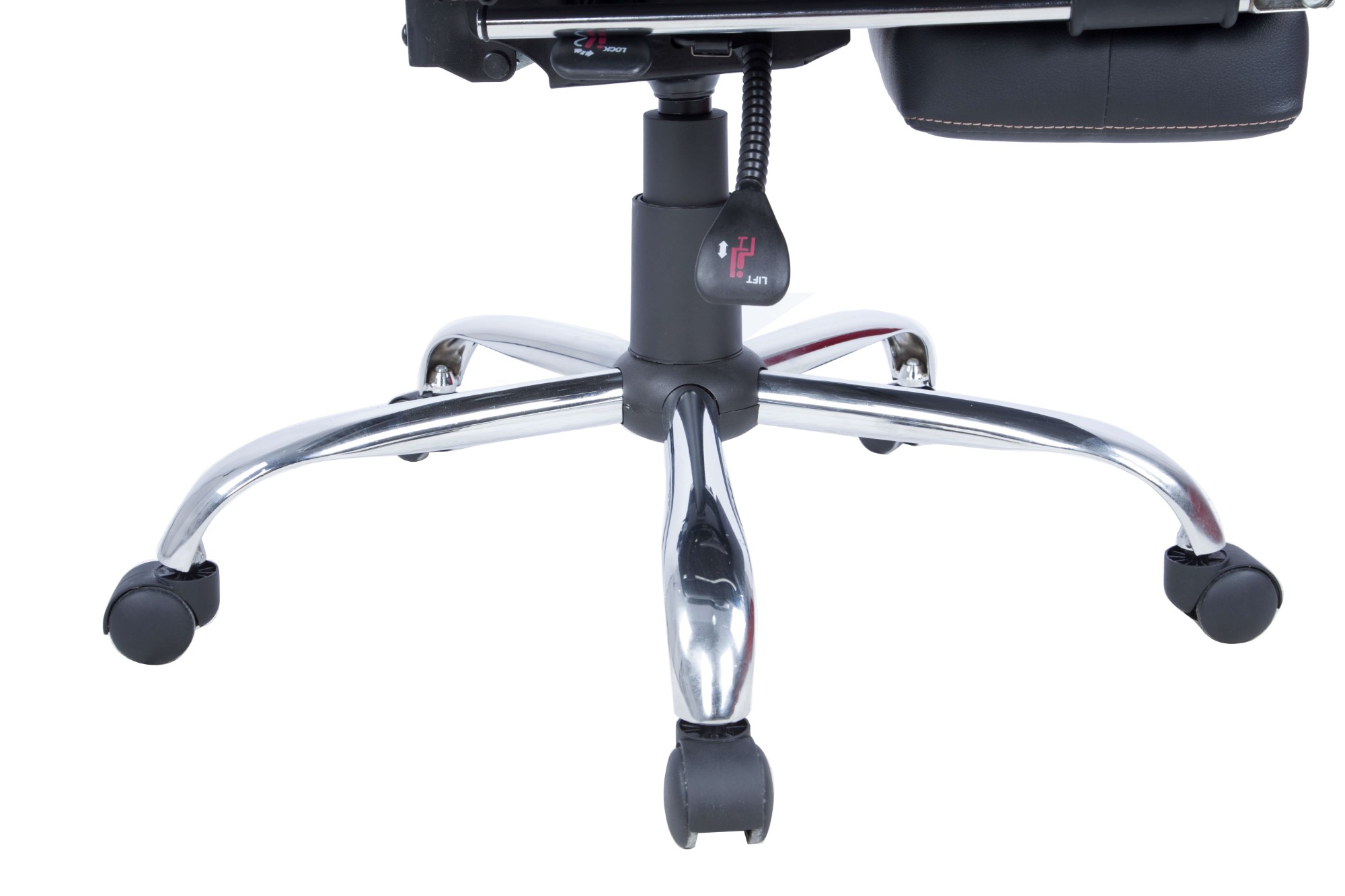 7200 PU Computer Chair w/Extendable Footrest