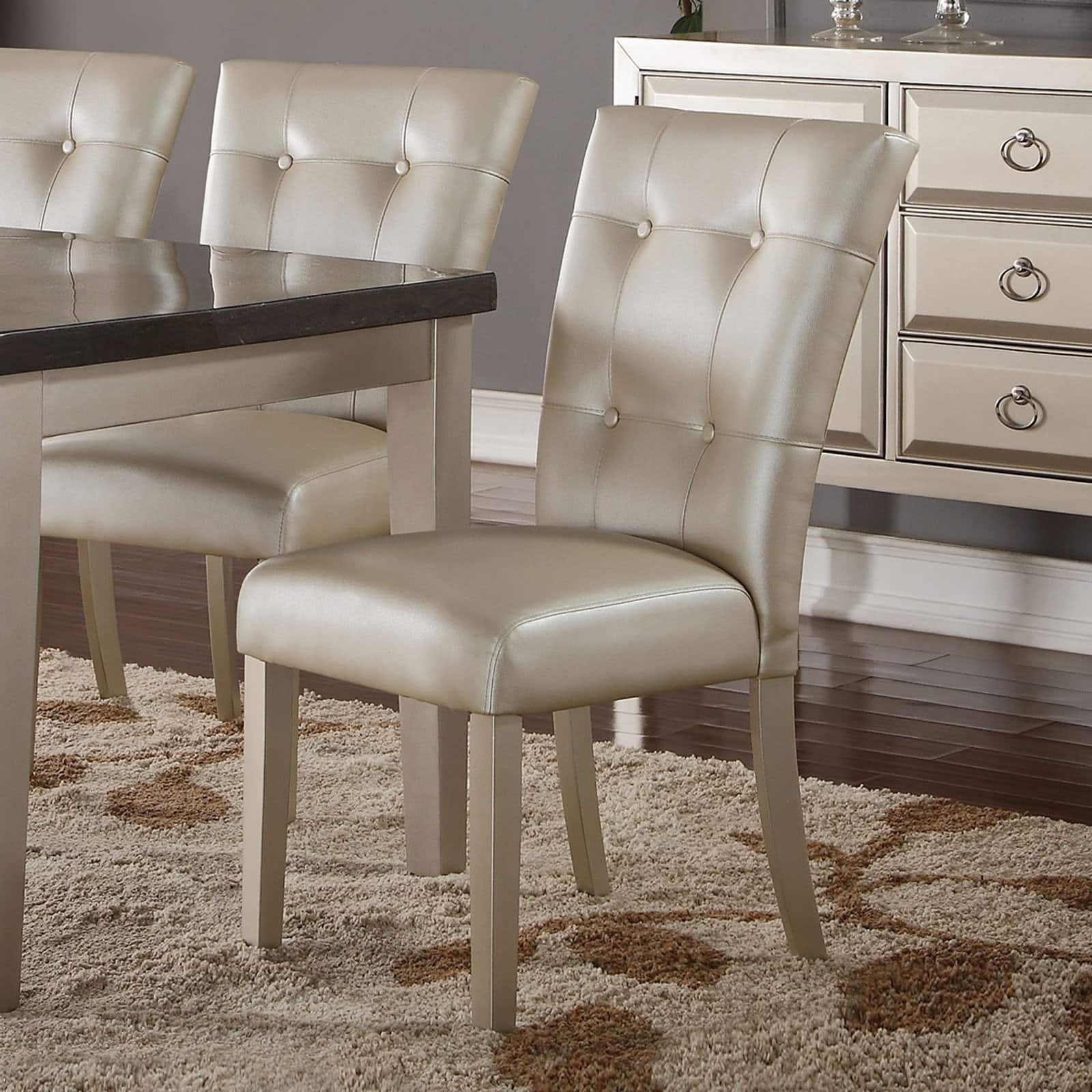 Voeville II Leatherette Dining Chair