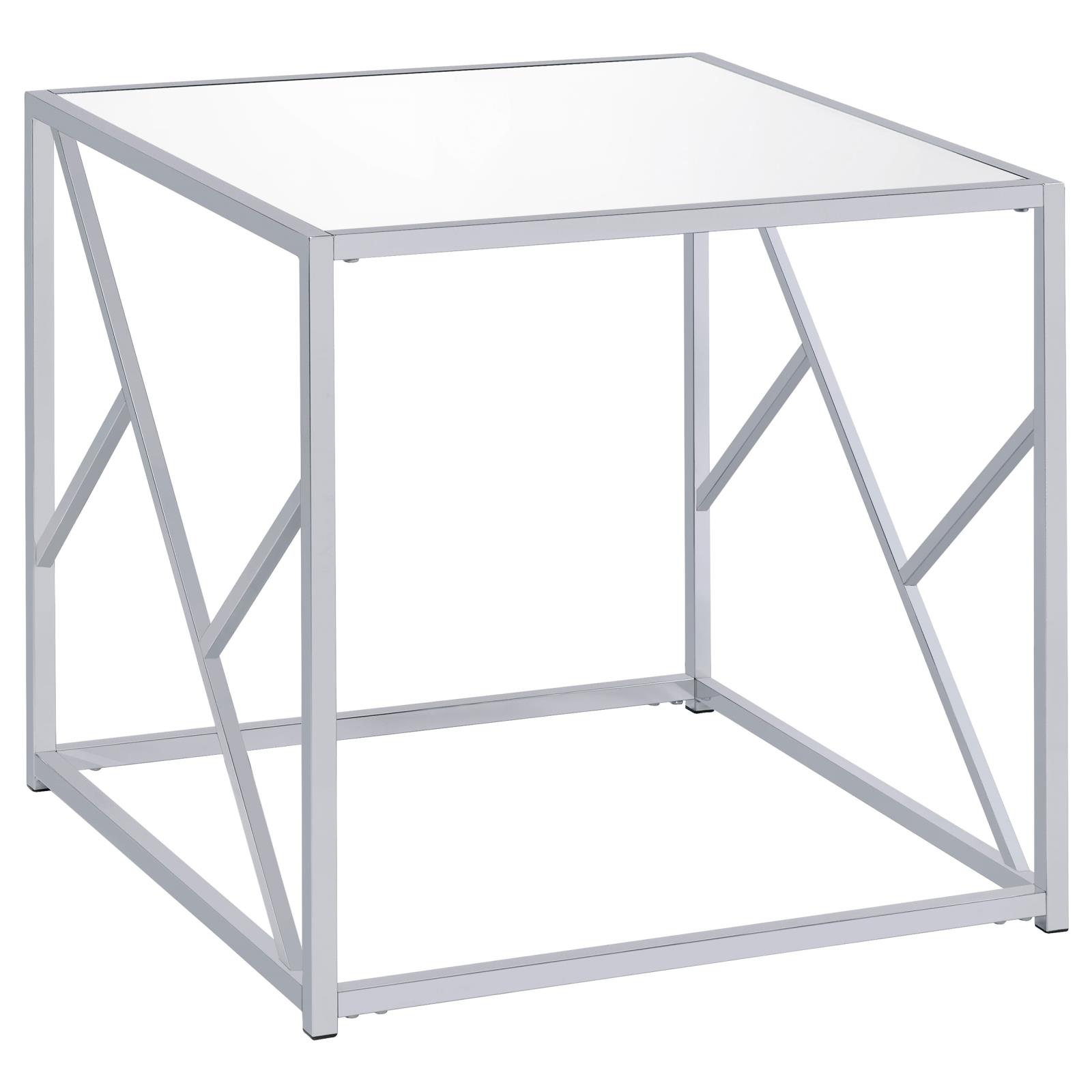 Provins 3-piece Mirrored Occasional Table Set