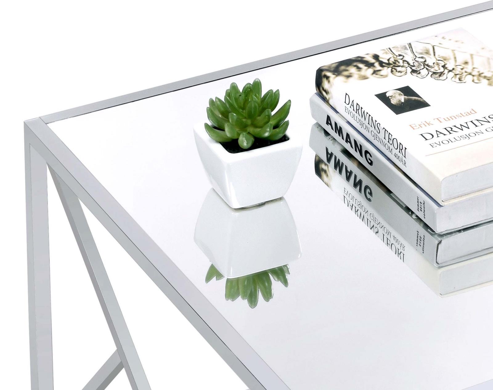 Provins 3-piece Mirrored Occasional Table Set