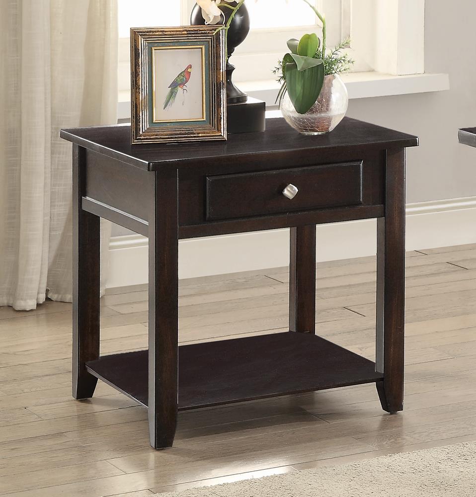 Bradford Square 1-Drawer End Table