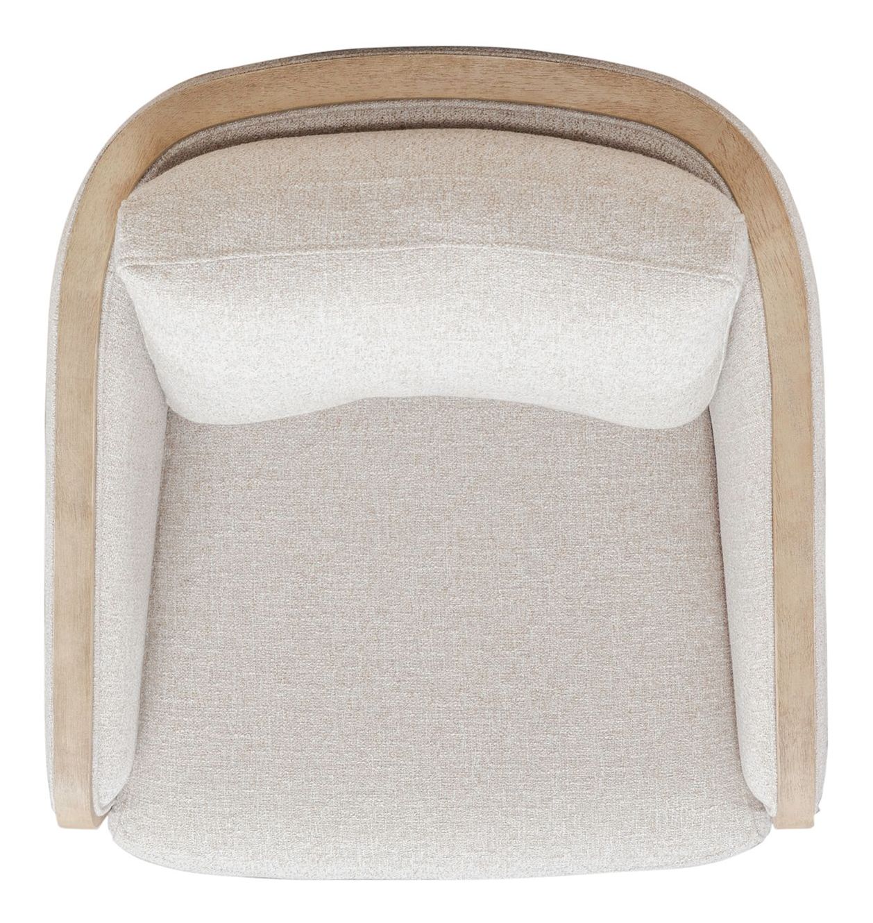 Nora Fabric Swivel Accent Chair | Comfortable Armchair | Liberty