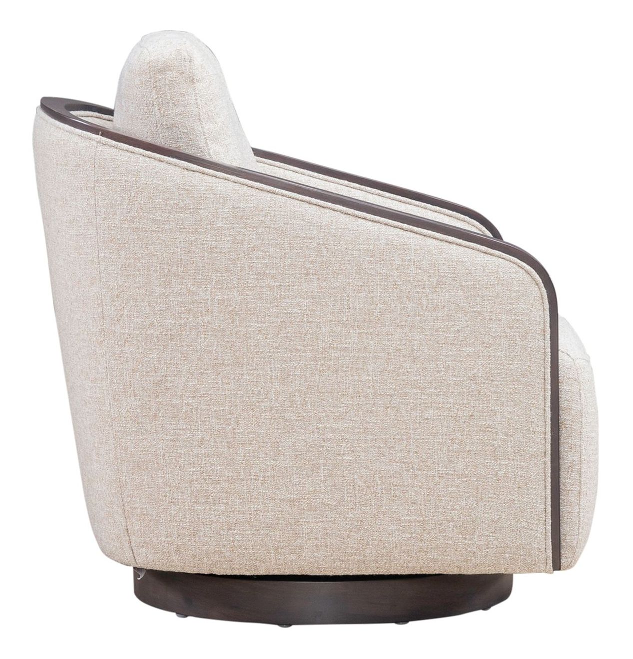 Nora Fabric Swivel Accent Arm Chair