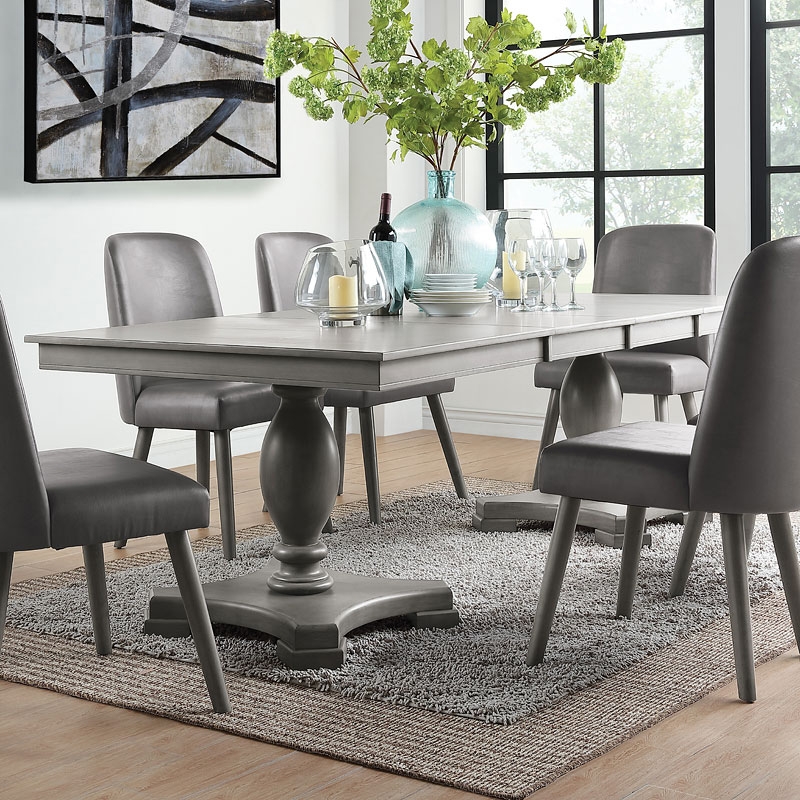 Waylon Wood Extendable Dining Table