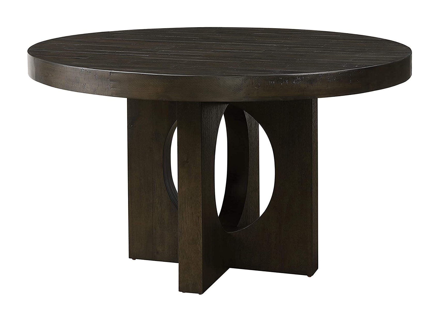 Haddie Wood Round Dining Set