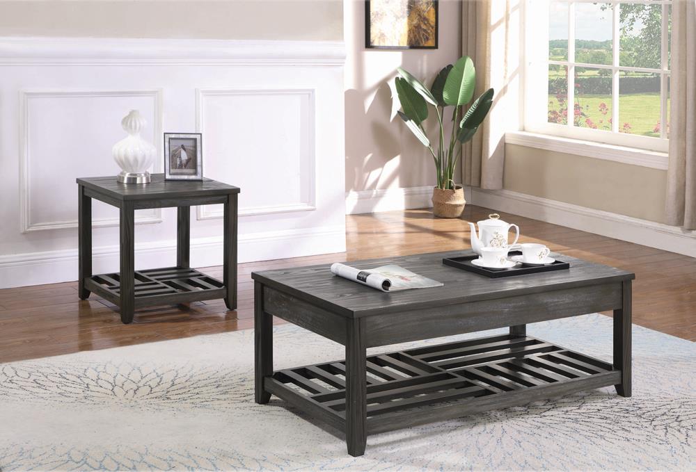 Cliffview Lift Top Coffee Table with Storage Cavities