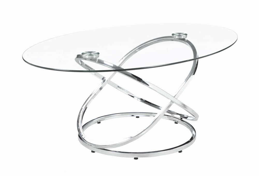 Warren Glass 3-piece Occasional Table Set