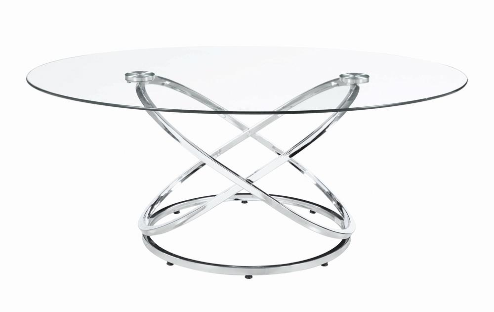 Warren Glass 3-piece Occasional Table Set