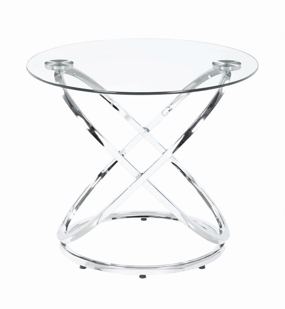 Warren Glass 3-piece Occasional Table Set